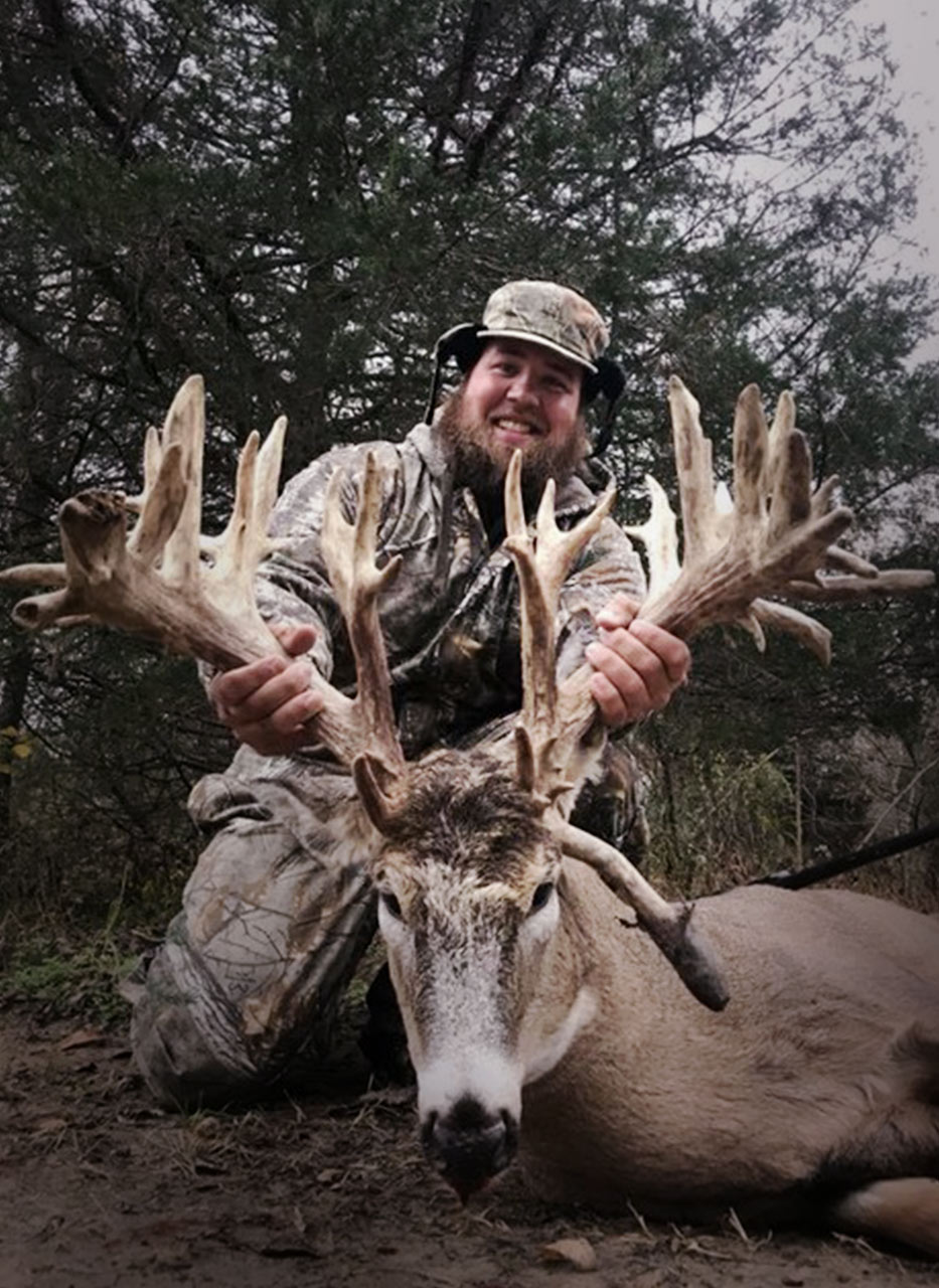 Buck Kill With Large Rack Samsons Mountain Whitetail Deer
