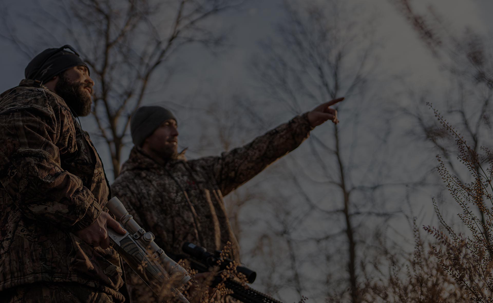 Hunters At Samsons Mountain Whitetail Deer