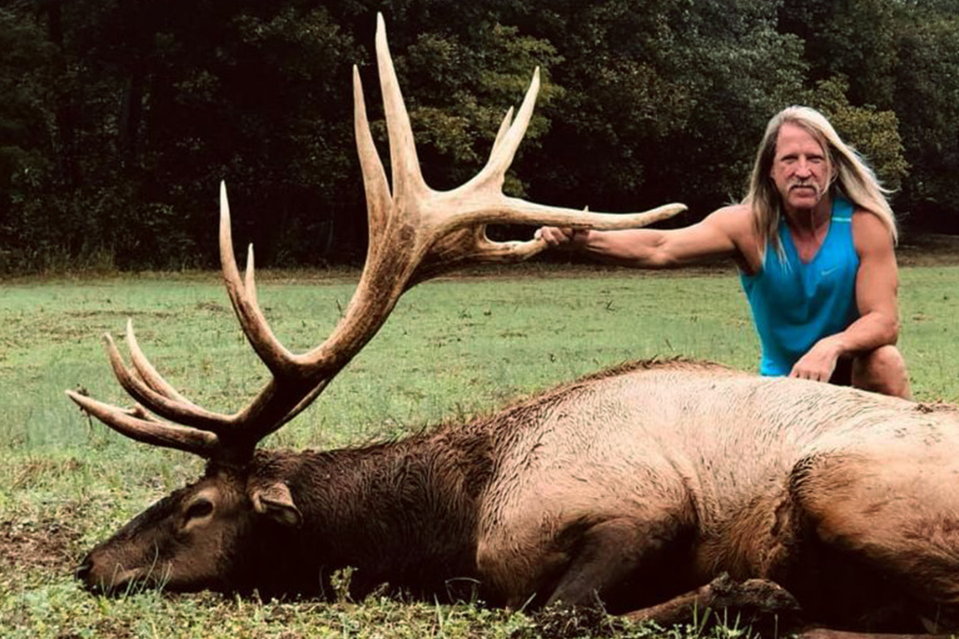 Huge Elk Kill Samsons Mountain Whitetail Deer